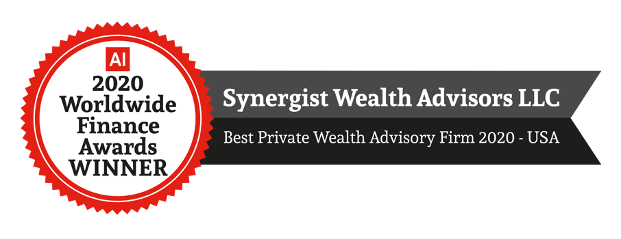 AI 2020 Worldwide Finance Awards WINNER Best Private Wealth Advisory Firm 2020 - USA